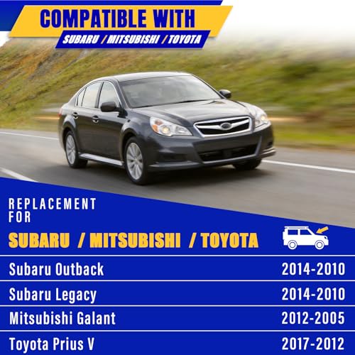 Image of 26 inch 19 inch Front Windshield Wiper blades Replacement for Subaru Outback Legacy 2010-2014,Mitsubishi Galant 2005-2012,Toyota Prius V 2012-2017,Premium All-Season Replacement Automotive Windshield Wipers