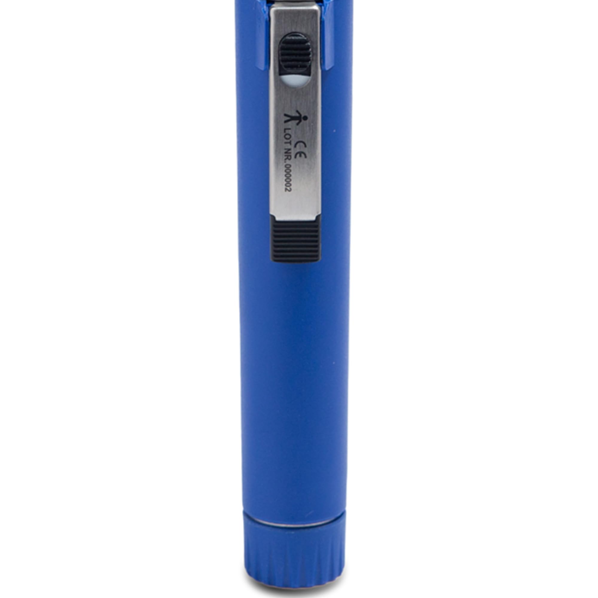 GIMA Sigma - Otoscopio con luz LED, de plástico reforzado ligero y resistente a los golpes y de acero inoxidable, color azul