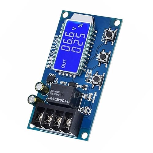 SweetSerenade Lead-Acid Lithium Battery Charger Module 6-60V 10A LCD Display