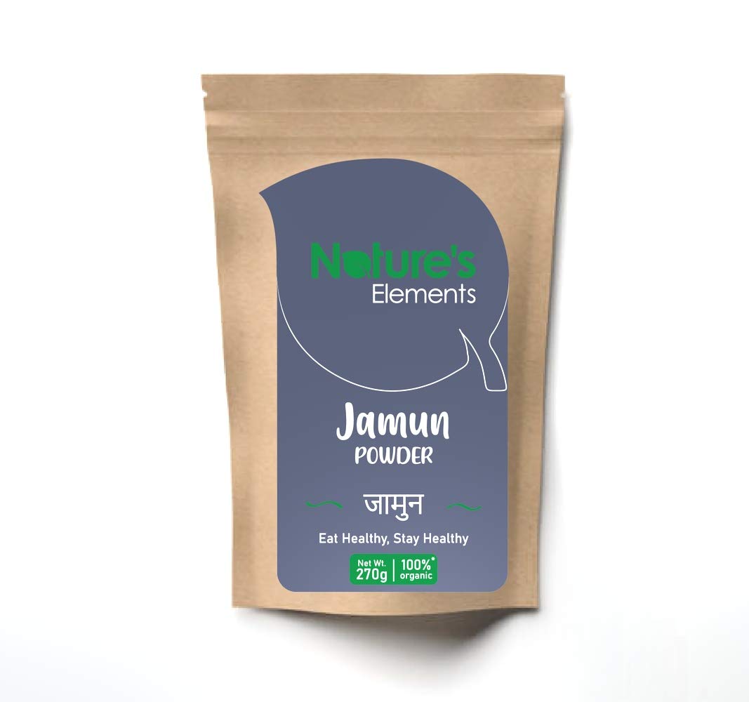 Jamun Seed Powder - 100% Pure and Herbal Ayurvedic Powder for Natural Support in Blood Sugar (Diabetes) & Digestive Health (Java Plum Seed Powder) - 250 grams