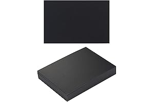 4x6 Black Blank Cardstock for Multiple Purposes