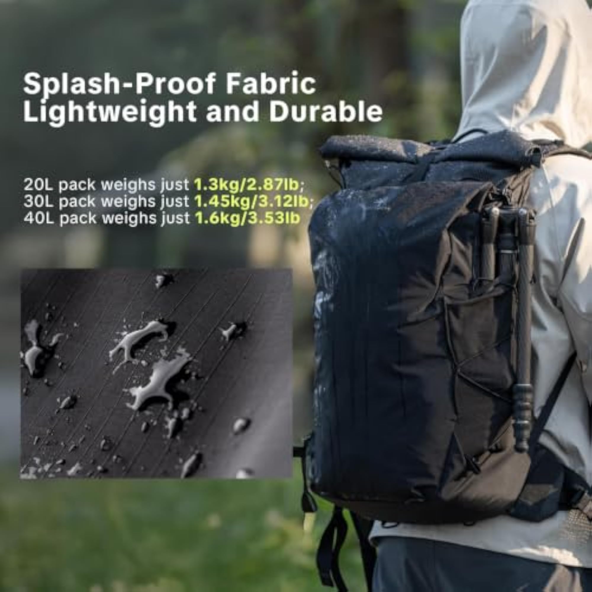 OnePro Ultralight Camera Backpack 20L