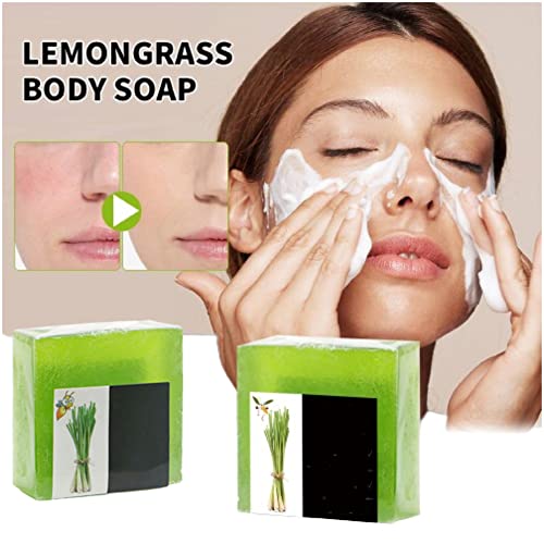 Crivery 2Pcs Citronella Soap, Citronella Lemongrass Soap Bar For Body Wash, Citronella Soap For Humans, Citronella Soap Bar, Essentials Must Haves For House And Travel Activities #TOP7