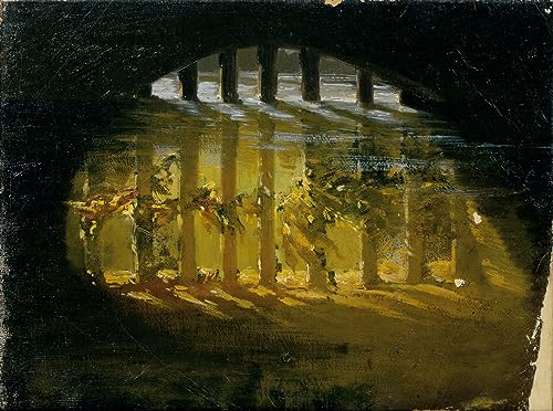 Tableau Hans Makart impression sur toile de Hellbrunn 60x90cm