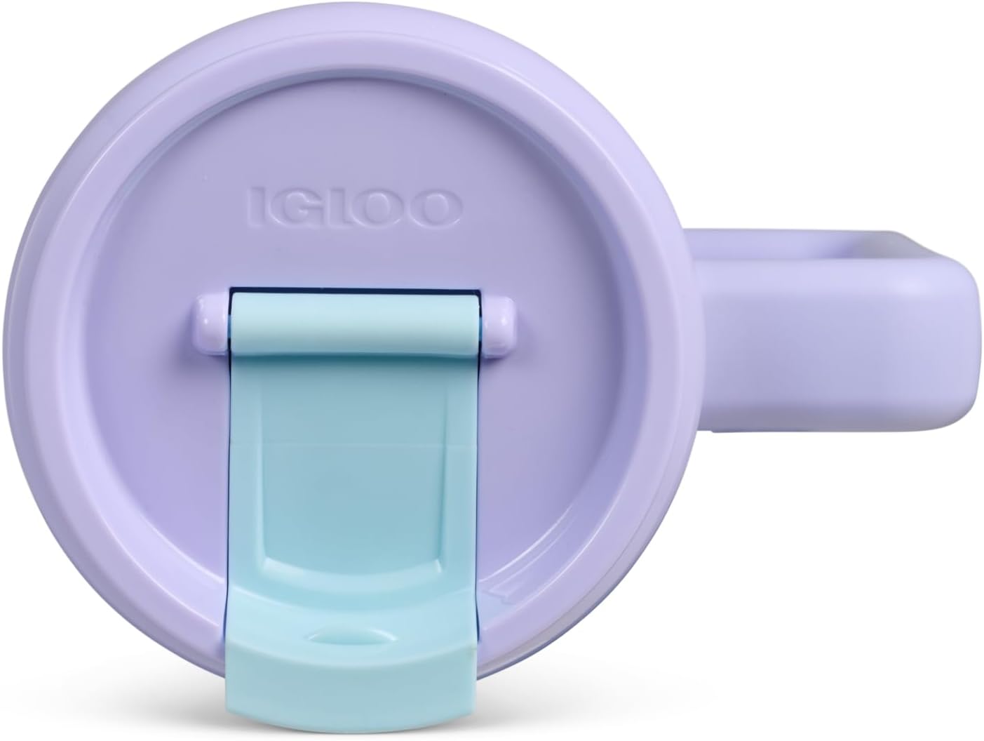 Igloo, 32 oz Tumbler with Handle, Reusable Travel Mug, Stainless Steel Insulated Hydration Cup for Hot & Cold Beverages, Cupholder Friendly, Lilac - Image 9