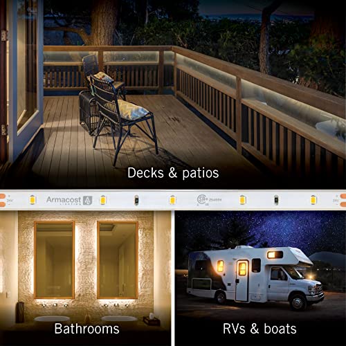 Armacost Lighting RibbonFlex Pro Bright White (4000K), 30LEDs/M, 10M, 24V Outdoor Tape Light 154450 by Armacost Lighting - Image 3
