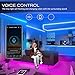 DAYBETTER Smart WiFi Led Strip Lights Compatible with Alexa Google Assistant App Control, Suitable for christmas decorations, festival, Party, 12V -16.4 feet