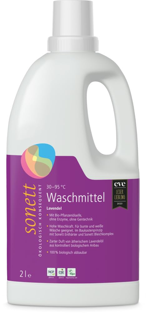 Waschmittel Lavendel 30-95°C