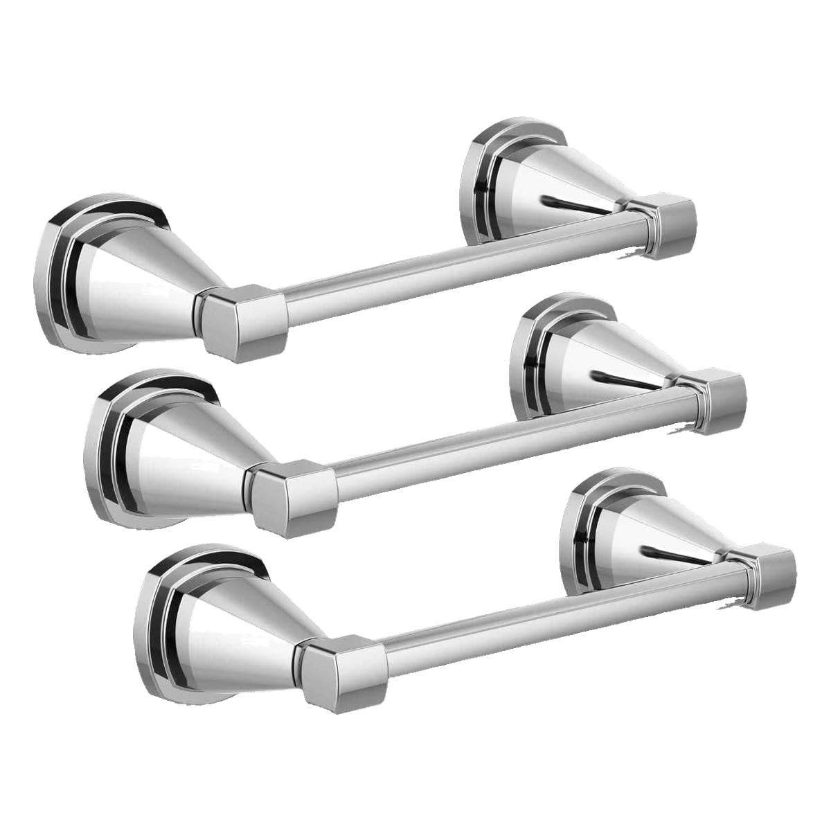 Delta Pivoting Toilet Paper Holder | Polished Chrome | Wall Mount | Stryke Bathroom Accessories — Amazon image 8