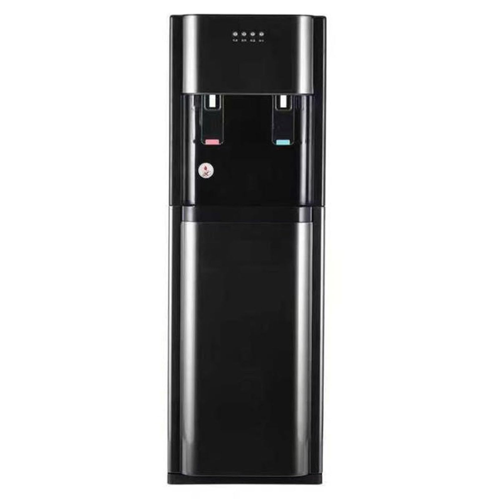 Hot and Cold Water Dispenser, water cooler dispenser, Bottom Loading Floor Standing Water Dispenser, Cold and Warm Dual Function Water Dispenser, Suitable for living room,Black,03