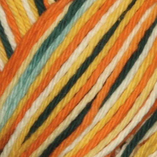 Peaches & Creme Variegated Worsted Cotton Yarn (196