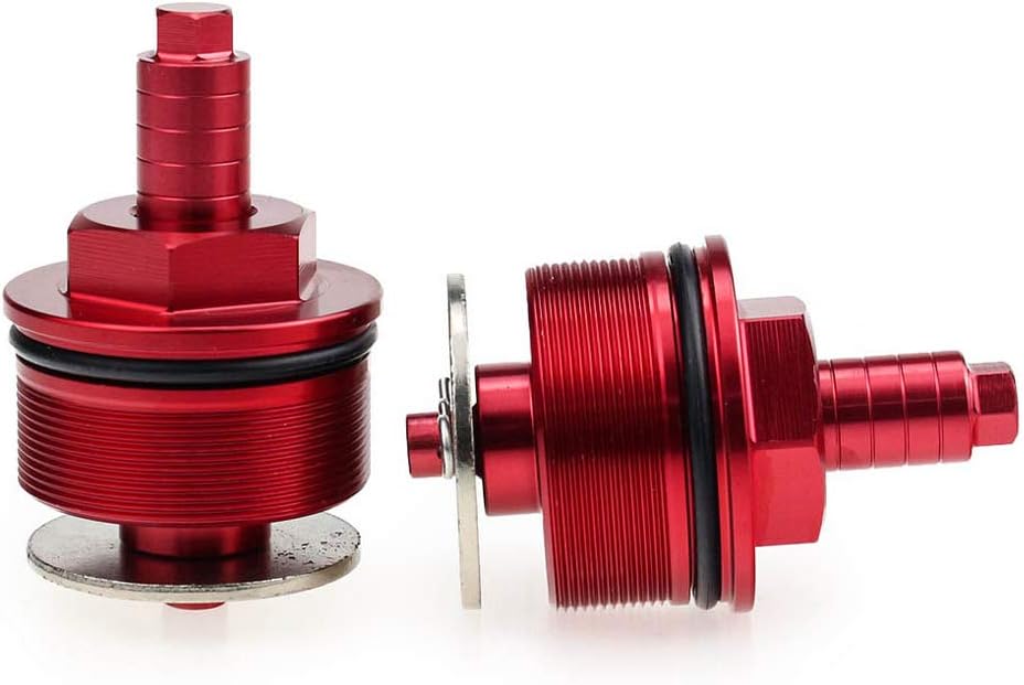LANBAO Preload Fork Caps For Suzuki GSF400 Bandit 1991 92 93 1994 SV650 1998 1999 2000 2001 2002 DR650 1990-1995 41mm GSF400 1997 Hexagonal Fork Bolts