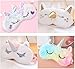 Kids Sleep Mask,Aniwon 4 Pack Cute Eye Mask for Sleeping Unicorn Sleep Mask Night Blindfold Bed Eye Covers Sleep Mask for Women Girls Kids Favor