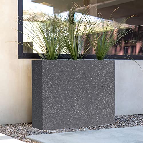 JP PLANTERS Rectangle Fiberglass Trough Planter Flower Pot Container for Home Garden, Patio, Lawn & Terrace Outdoor FRP Planters (Poly Grey) (B0C8TYT1Y3) Amazon Price History, Amazon Price Tracker