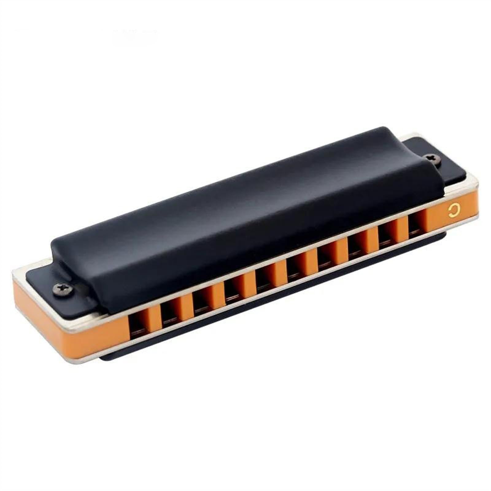 Instrument Harmonijkowy Nowa 10-otworowa Harmonijka T008S Blues Harp Richter Harmonijka Z 12 Klawiszami Dobrej Jakości Harmonijka Dla Dorosłych Graczy(G Key)