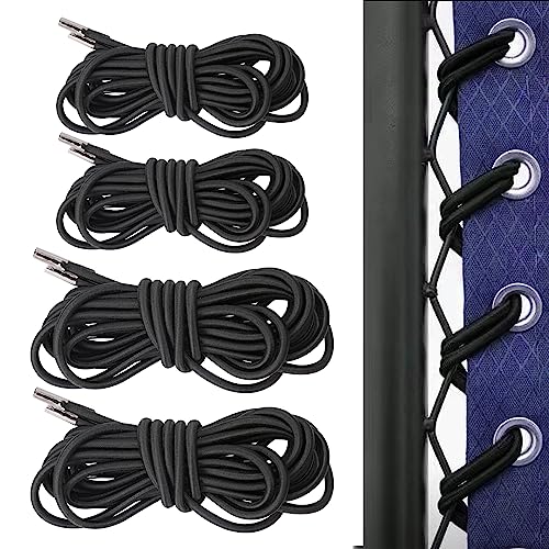 4 Pack Upgraded Black Gravity Chair Replacement Cord Zero Gravity