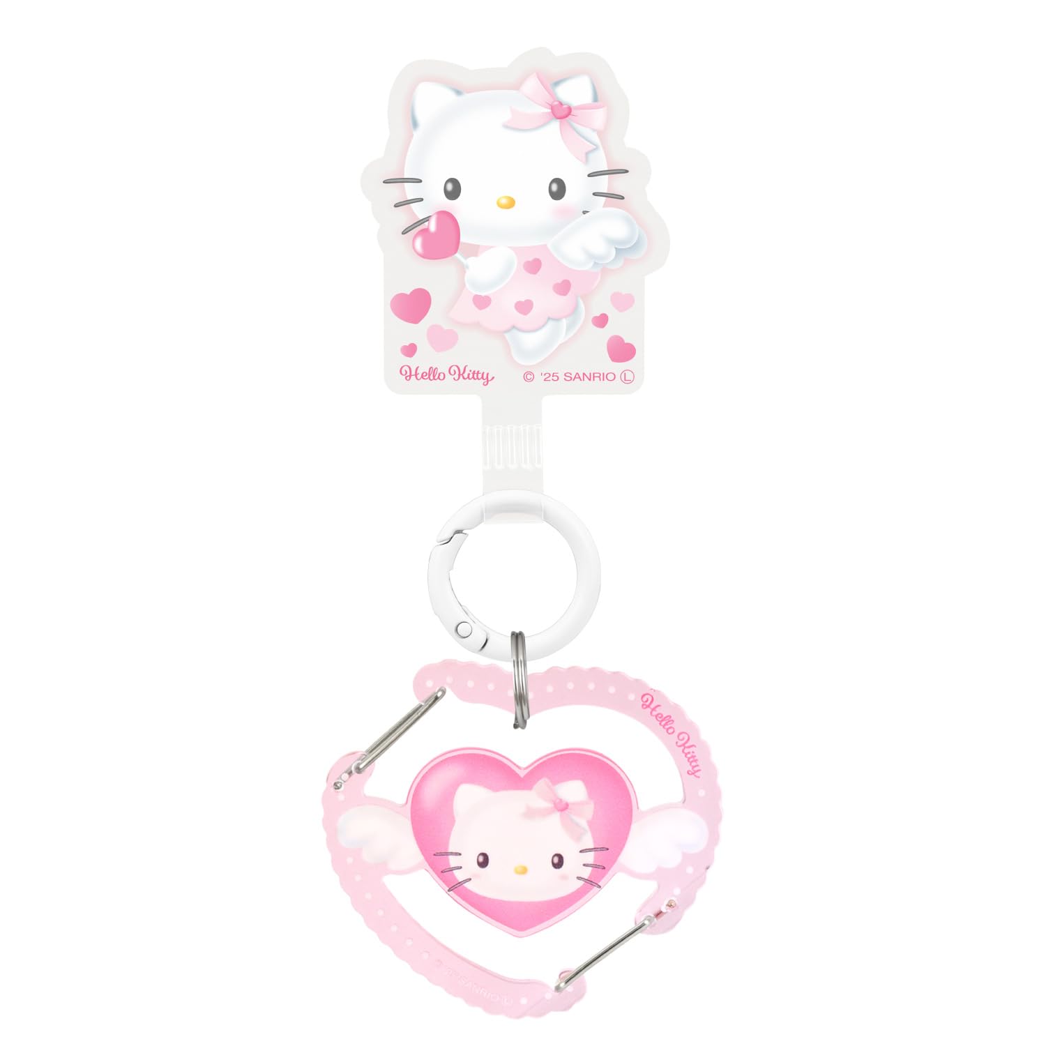 TODIARIES サンリオ キティ カラビナ レッド ピンク 2点セット TODIARIES サンリオ キティ カラビナ レッド ピンク 2点セット