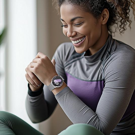 Image of Zapper ZERO GAP Sport Band Compatible With Samsung Galaxy Watch 7 Band 40mm 44mm (2024), Soft Silicone Waterproof Strap with Decorative Woven Line for Galaxy Watch 6 5 4 40mm 44mm (Watch Not Included)