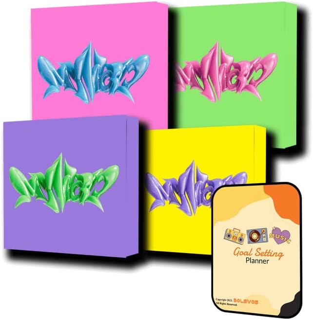 AESPA MY WORLD Album [Random ver.]+Pre Order Benefits+BolsVos Exclusive K-POP Inspired Digital Merches (Goal Setting Planner, Sticker Pack)