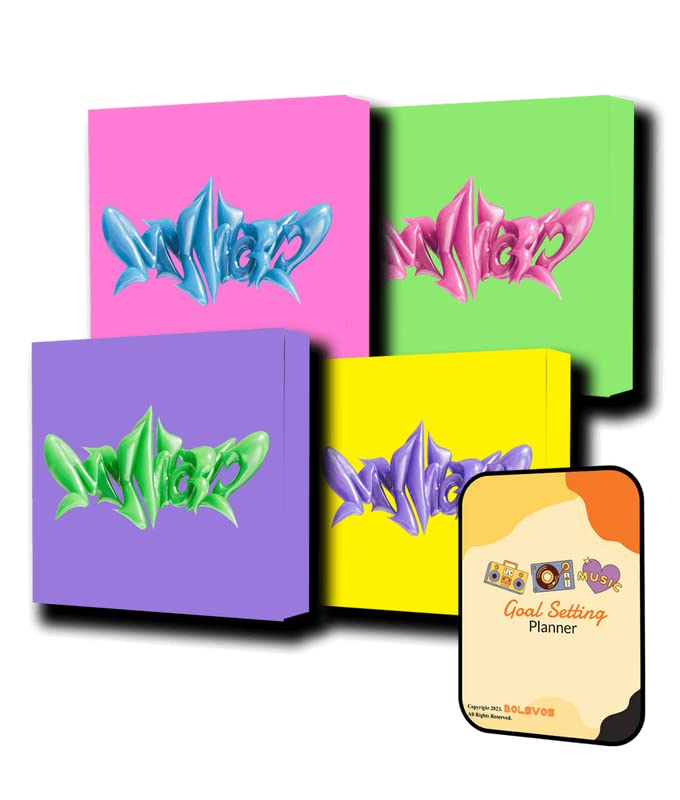 AESPA MY WORLD Album [Random ver.]+Pre Order Benefits+BolsVos Exclusive K-POP Inspired Digital Merches (Goal Setting Planner, Sticker Pack)