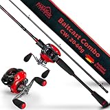 Paradox Fishing PX Hyper Baitcast Combo 2,10m I 20-60g I mit Hyper Cast Baitcast...