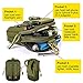 Unigear Compact Multipurpose Tactical Molle EDC Utility Gadget Pouch Tools Waist Bag with Holster Holder, 1000D(Oliver Green)