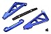 C32589BLUE Billet Machined Wing Mount Set for Traxxas 1/8 Sledge 4WD
