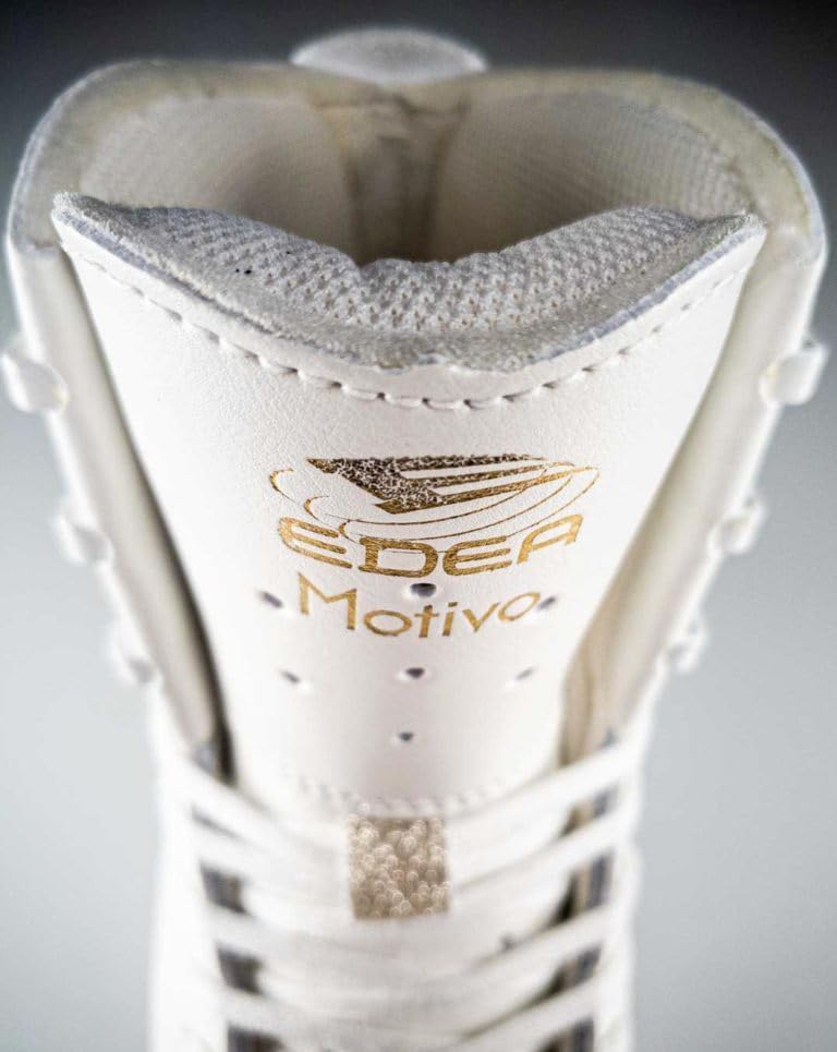 Edea Tempo Schlittschuhe Weiß-Elfenbein - Mit Balance Kufen Für Einsteiger (Gr. 210, Breite C)