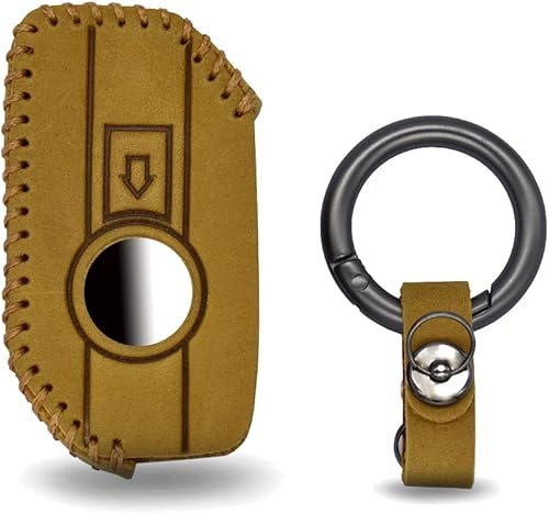 HIBEYO Funda de cuero para llavero de automóvil para motocicleta BMW R1250GS R1200GSLC R1200RSLC R1600GSLC F850GS K1600GT K1600GTL K1600 Accesorios