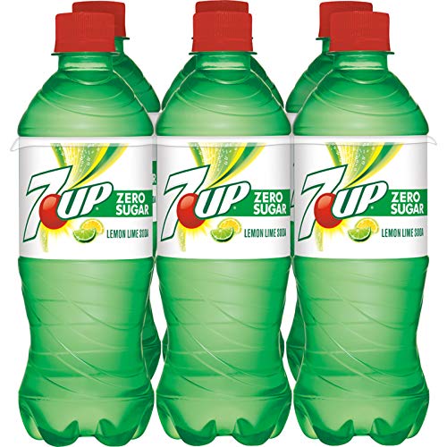 7Up Zero Sugar Lemon Lime Soda, .5 L Bottles, 6 Pack #TOP1