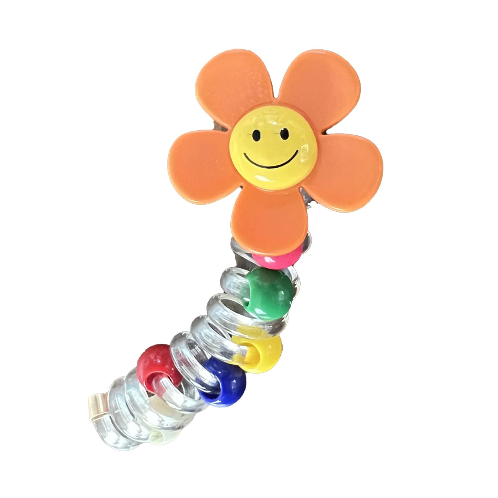 Amazon | ヘアアクセサリー【スマイルフラワー アレンジヘアリング