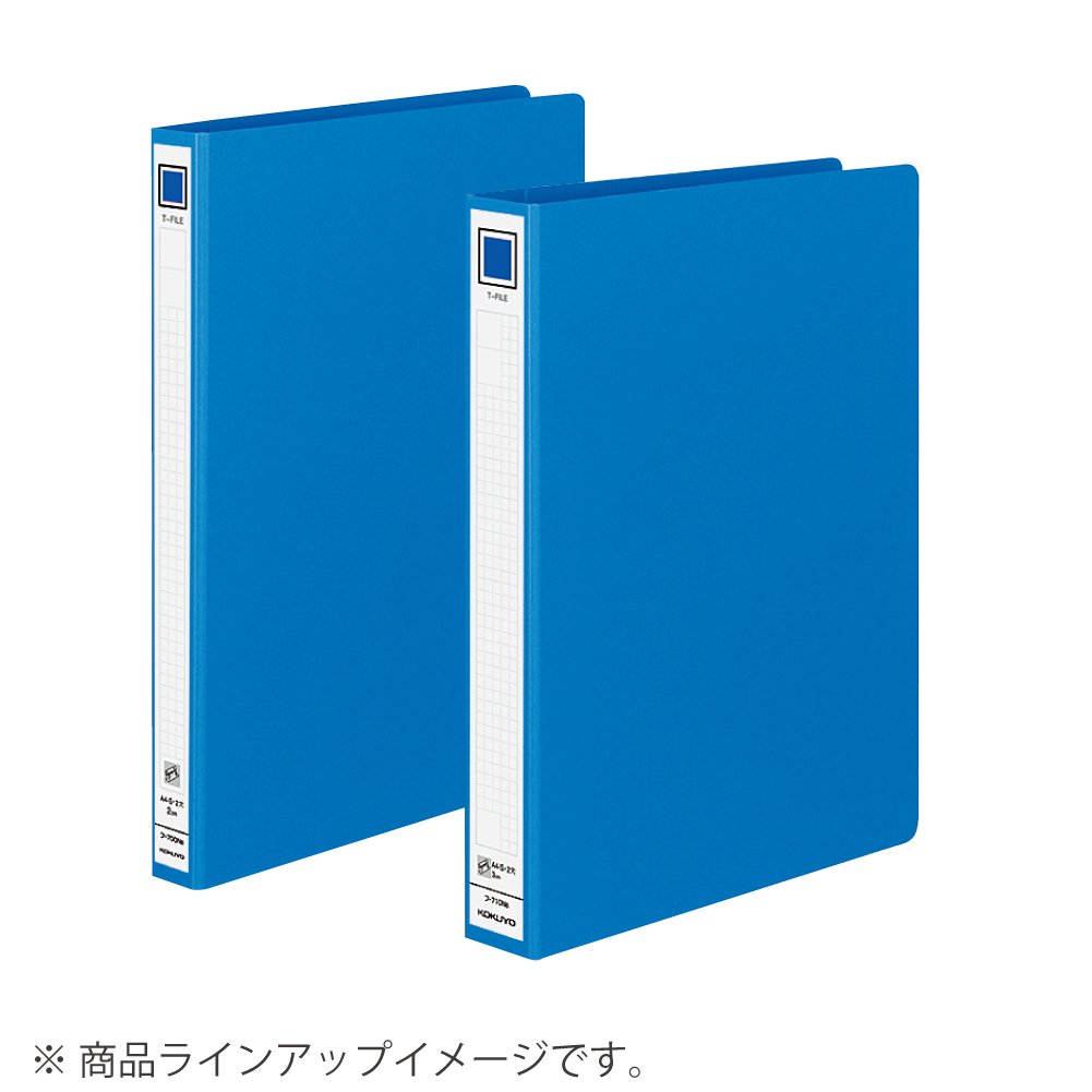 Kokuyo S & T T file A4 vertical blue 30mm (japan import