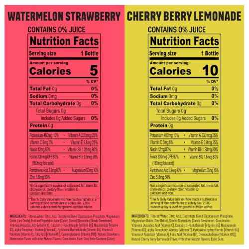 Image of BODYARMOR ZERO Watermelon Strawberry /Cherry Lemonade Variety, 12 Oz (16 Pk)