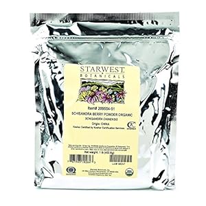Schisandra Berry Powder Organic – 1 lb