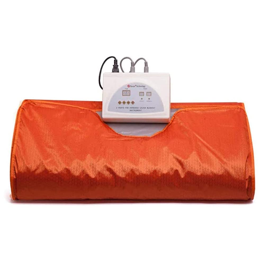 Coperta Sauna Portatile, Coperta Sauna Termica, Coperta Dimagrante Sauna infrarossi lontani Digitale con Telecomando, Macchina Bellezza Anti-invecchiamento Terapia disintossicante Professionale