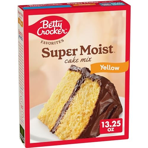 Betty Crocker Favorites Super Moist Yellow Cake Mix 13.25 oz (Pack of 2)