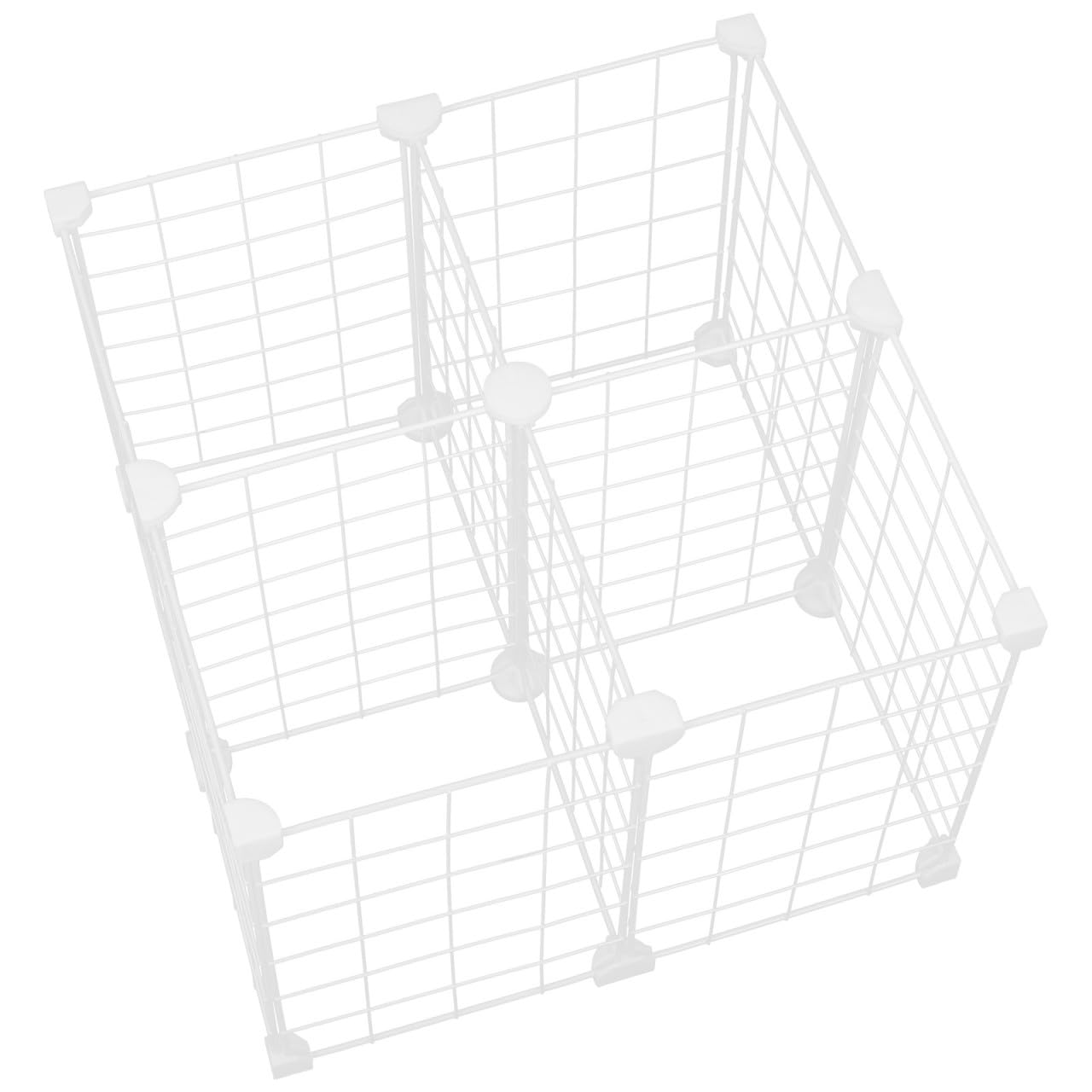 ABOOFAN Organizador para congelador, Divisor de Hierro y plástico, Rejilla de diseño en Blanco para conservar la frescura y maximizar el Espacio en congelador y Cooler, Seguro para
