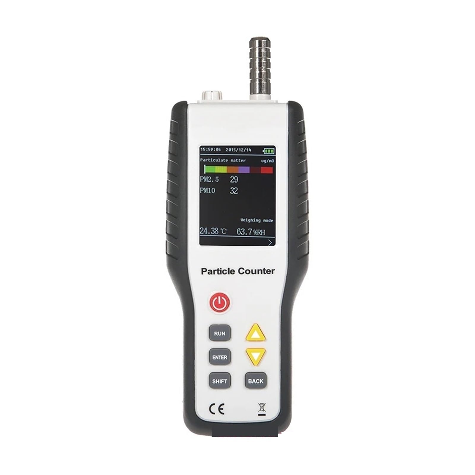 Monitor de calidad del aire, Contador De Partículas Del Analizador Gas Interior HT-9600 Y Detector Fugas CO2 For Monitorear La Calidad Aire PM 2,5