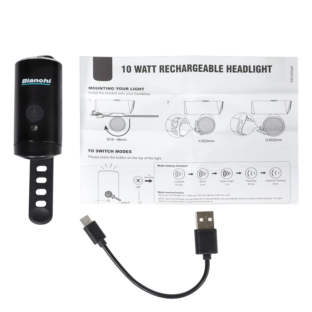 Amazon | Bianchi(ビアンキ) ヘッドライト ブラック フリー USB