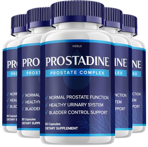 (5 Pack) Prostadine Capsules, Official Formula, Prostadine Supplement, Maximum Strength, 2024 New Improved Formulation (300 Capsules)