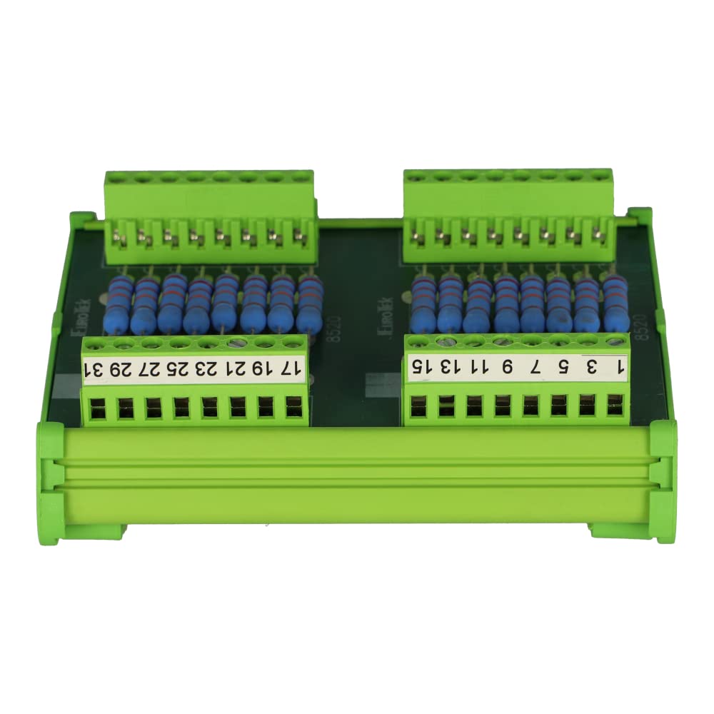 ETPC10016RS ETPC100/16RS EUROTEK 16 Way Screw Terminal DIN Rail