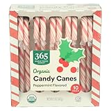 365 by Whole Foods Market, Organic Candy Canes, Peppermint Flavored, 5 Ounce