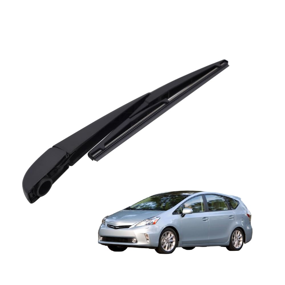 AMHVMU Rear Windscreen Wiper Blade Arm Set Fit For Toyota PRIUS V 2012-