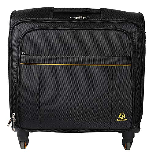 Exacompta - Réf. 18834E - 1 Pilot Case ordinateur jusque 15,6'' Exactive - valise 4 roues - avec...