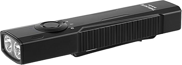 ThruNite Defender EDC Flat Flashlight with White LED, Green Beam & UV, 1600 Lumens USB-C Rechargeable Pocket Flashlight, Magnetic Base, IPX7 Waterproof for Home, Work, Camping & Emergency