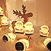 Produktbild VANMO LED Lichterkette, Schnur-Licht LED Santa Claus-Glühlampen-hölzerner Weihnachtslicht-Streifen-batteriebetriebenes Partei-Garten-Patio-Seil Beleuchtet Dekorations-Beleuchtung