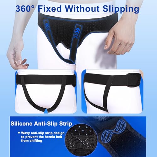 Faja para Hernia, Soporte Ajustable para Hernia Inguinal XL miniatura 5