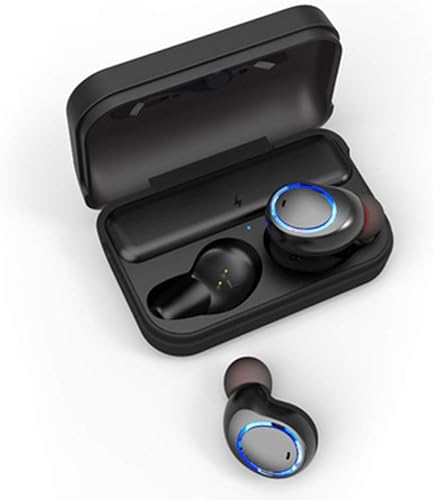 DLIBIG Auricolari Bluetooth Sport 5 0 TWS Cuffie Waterproof Wireless IPX4 Impermeabile Mini Stereo Cuffie Wireless Senza Fili con Stazione Ricarica Microfono Incorporato DLIBIG Auricolari Bluetooth Sport 5 0 TWS Cuffie Waterproof Wireless IPX4 Impermeabile Mini Stereo Cuffie Wireless Senza Fili con Stazione Ricarica Microfono Incorporato