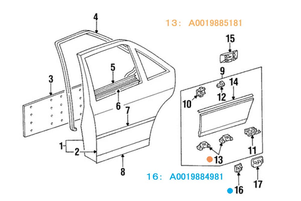 Amazon | M-Benz・ベンツ補修部品、W124, W201 などサッコプレート