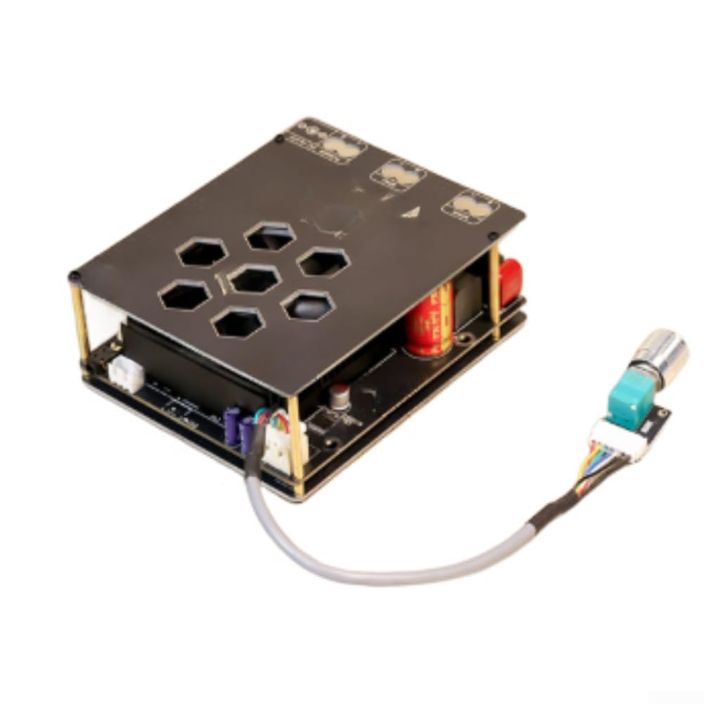 TPA3255 Scheda Audio Doppio Circuito 600W Modulo di Potenza Puro con Preamp Controllo del Guadagno per DIY HiFi Sound System Home Theater 13x9.4cm (Esterno)